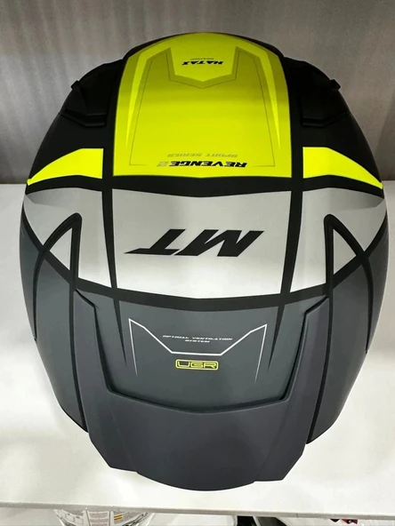 Mt Helmets Kask mt Revenge 2 S Hatax C3 Mat Yellow - 3
