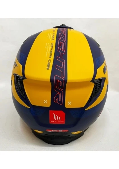 MT Streetfighter Sv Totem C3 Modüler Motosiklet Kask - Resim 5