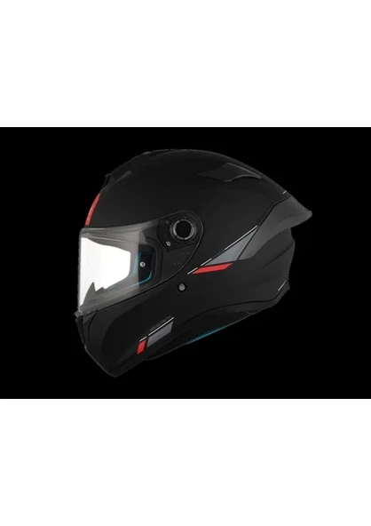 Mt Helmets Kask mt Helmets Targo S Solid Siyah Mat - Resim 3