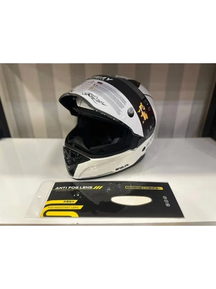 Sway Kask Sway Sw 850 Whıte/silver Full Face - 1