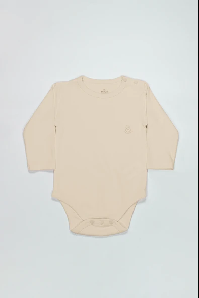 Bistyle Natural Basic Style Uzun Kol Body 17104 Bej