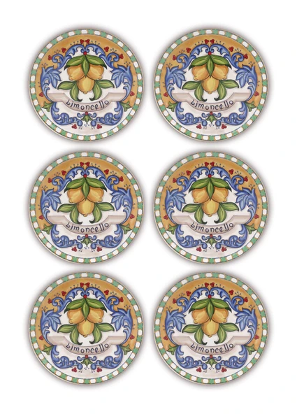 The Mia Limoncello Servis Tabağı 30 cm 6 Kişilik ürün görseli 1