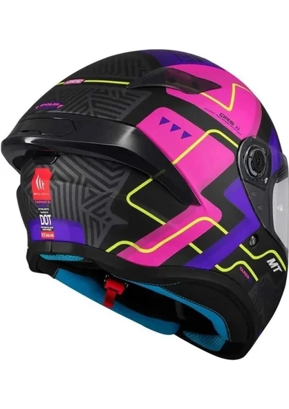 MT Helmets Targo S Brik C8 Kapalı Kask - 4