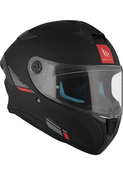 MT Targo S Solid A1 Mat Kapalı Kask - 3