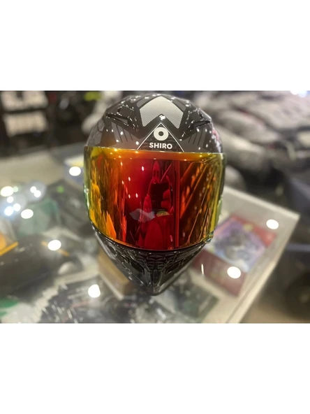 Shiro Kask Shiro SH-870 Fighter Typhoon - Resim 2