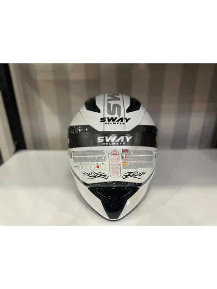 Sway Kask Sway Sw 850 Whıte/silver Full Face - 3