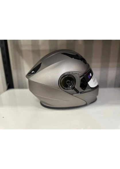 Sway Kask Sway 926 Mat Titanyum Çene Açılır - Resim 4