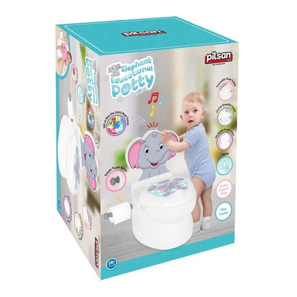 07 566 Pilsan Eğitici Fil Klozet - Resim 2