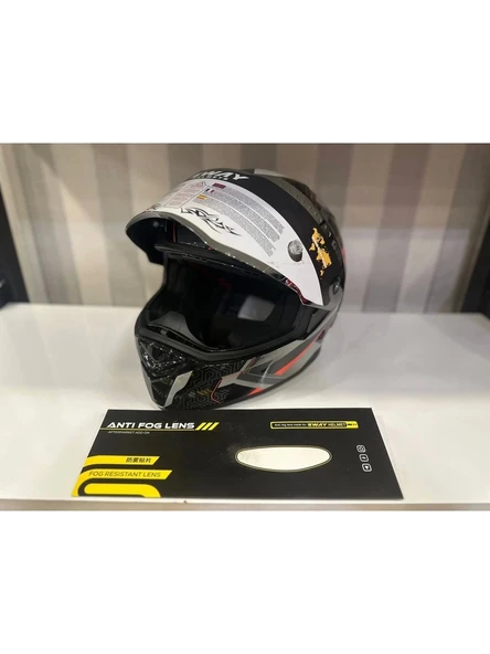 Sway Kask Sway Sw 850 Black/whıte Full Face - 5