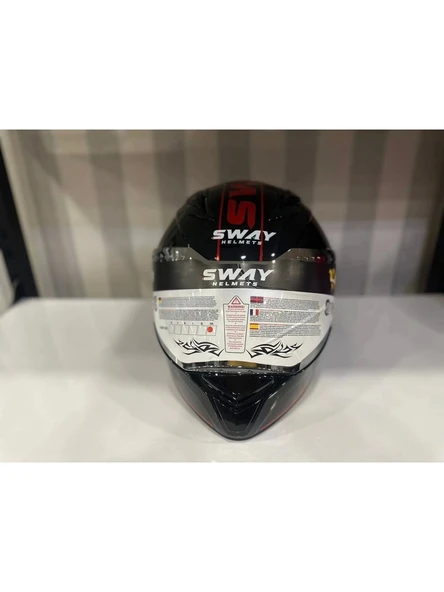 Sway Kask Sway Sw 850 Black/red Full Face - 3