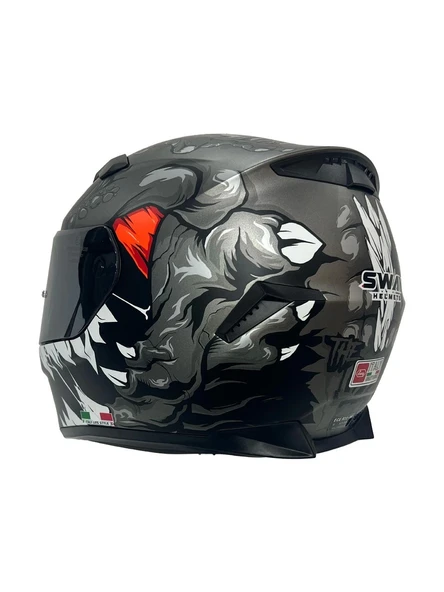 Sway Sw 820 Monster Full Face - Resim 4