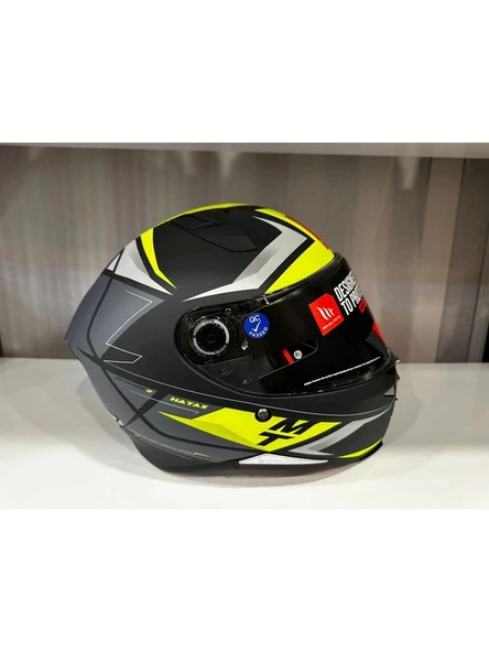 Mt Helmets Kask mt Revenge 2 S Hatax C3 Mat Yellow - 2