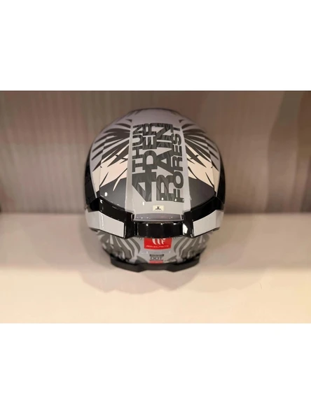 Mt Helmets Kask mt Thunder 4 Sv Raınforest C2 Parlak Gri - Resim 2