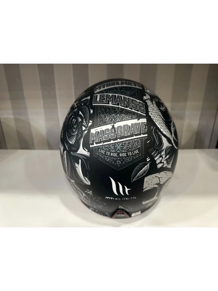 Mt Helmets Kask mt Lemans 2 Sv Breakout B2 Mat Şeffaf Vizörlü - 3