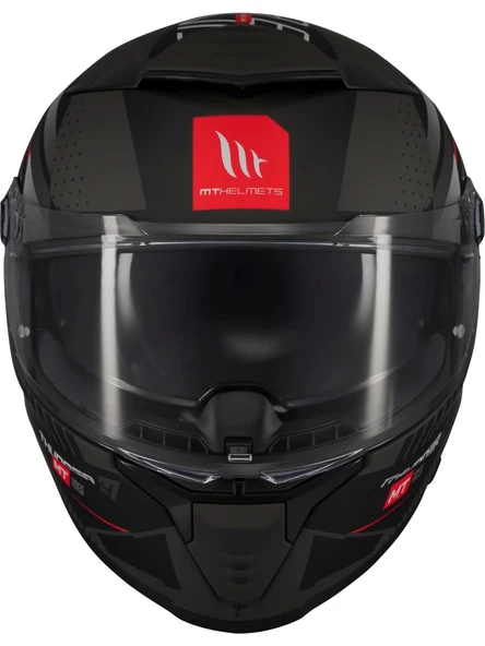 Mt Helmets Kask mt Thunder 4 Sv Luminence D1 Mat Gri/siyah ürün görseli