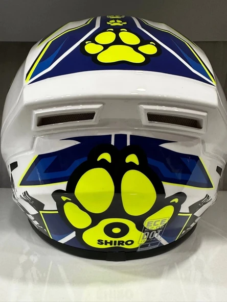 Shiro Kask Shiro SH-870 Fighter Luca - Resim 4