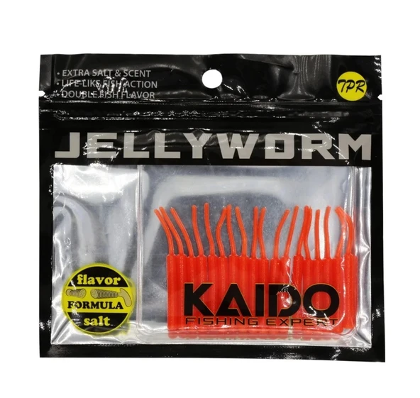 Kaido Jellyworm Jw55 Silikon Yem 18lİ Pk Renk: D090 ürün görseli