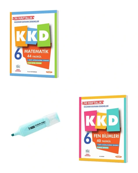6. Sınıf KKD Matematik Ve Fen Bilimleri ürün görseli 1