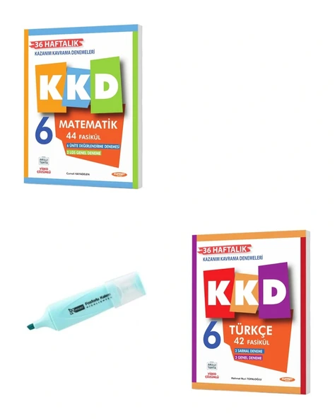 6. Sınıf KKD Matematik Ve Türkçe ürün görseli 1