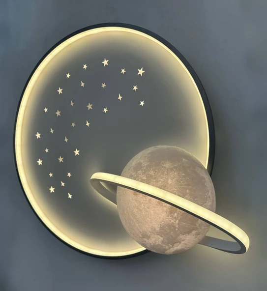 Galaksi Ledli Kumandalı Tavan Avizesi ürün görseli 1