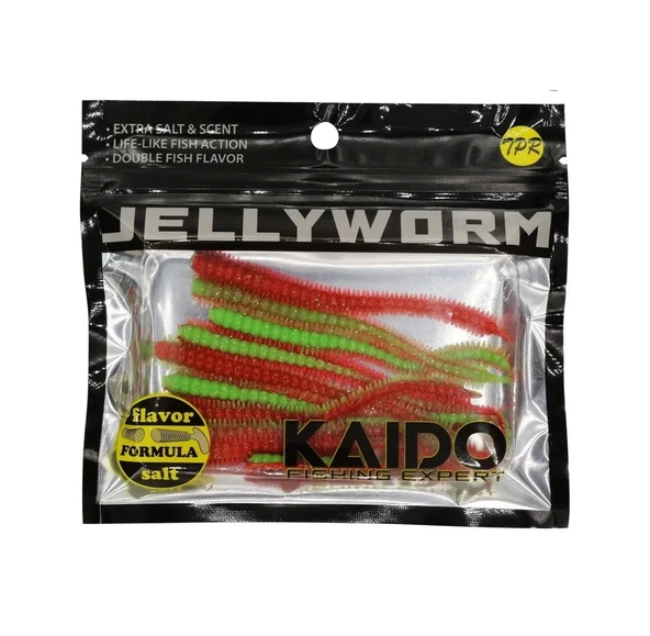 Kaido Jellyworm Jw95 Silikon Yem 10lu Pk Renk: S057 ürün görseli