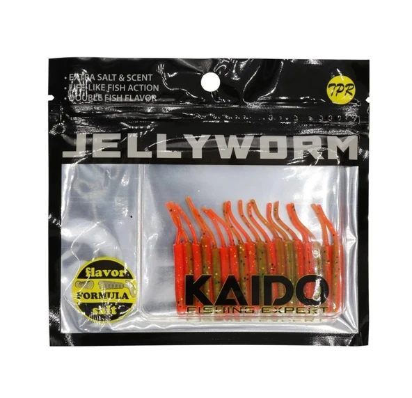 Kaido Jellyworm Jw55 Silikon Yem 18lİ Pk Renk: S057 ürün görseli