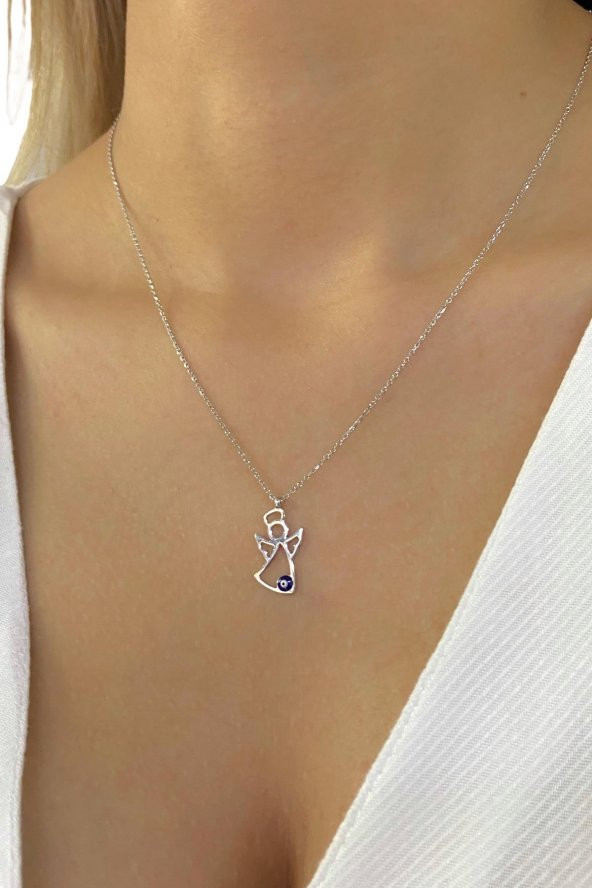Minik Angel Melek 925 Gümüş Kolye