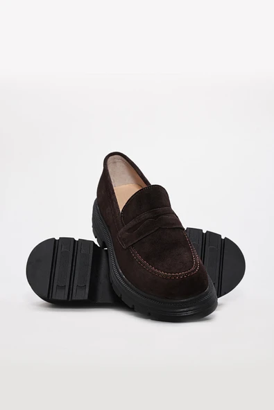 Hakiki Deri  Kadın Casual Ayakkabı 217ZA610-34 - Resim 8