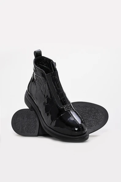 Hakiki Deri  Kadın Klasik Bot 238SZA116 - Resim 10