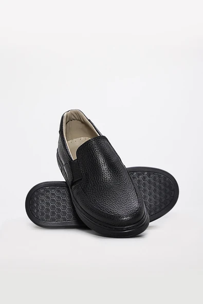 Hakiki Deri  Erkek Çocuk Casual Ayakkabı 770GA618FLO - Resim 3