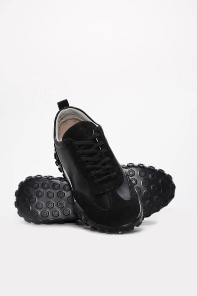 Hakiki Deri  Kadın Casual Ayakkabı 169ZA2403-5 - Resim 3