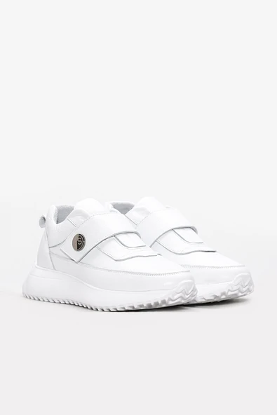 Hakiki Deri  Kadın Casual Ayakkabı 136ZA910-10 - Resim 5