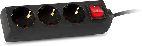 AKIM KORUMALI PRİZ ÜÇLÜ ANAHTARLI 150 JOULE 3MT S-LİNK SPG8-3-30 - 3