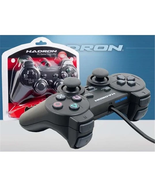 HADRON HD-302 OYUN KOLU GAMEPAD KABLOLU PC TİTEŞİMLİ - 2