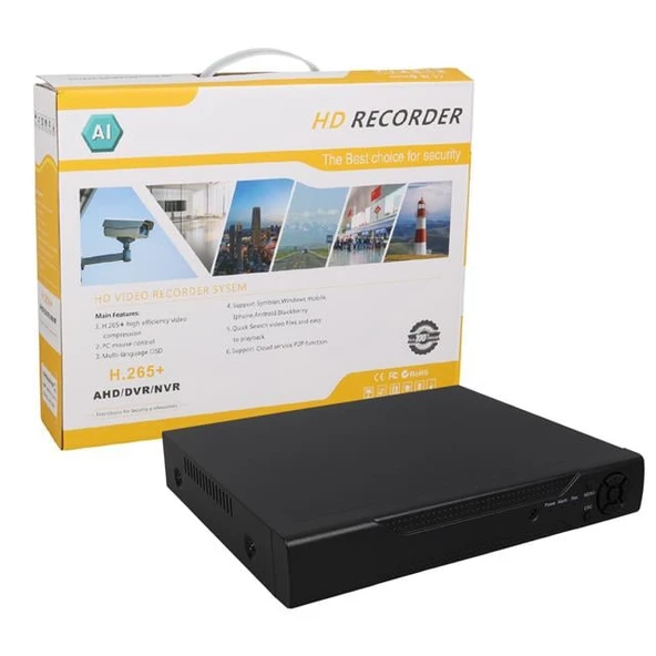 Powermaster AHD-ANALOG-TVI-CVI 1080N 5MP Destekli 8 Kanal Dvr-Xvr Kayıt Cihazı - Resim 4