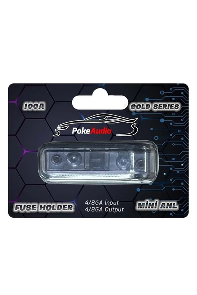 Oto Anfi̇ Sigorta 100A 4/8GA Pokeaudio PK-5241