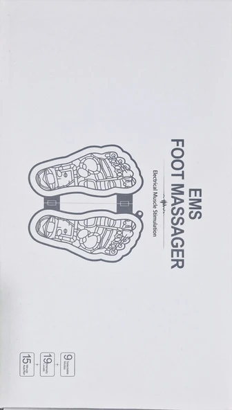 GLRTECH JY-01 Ayak Masaj Pedi Katlanır Taşınabilir Tam Otomatik Ems Vücut Makinesi