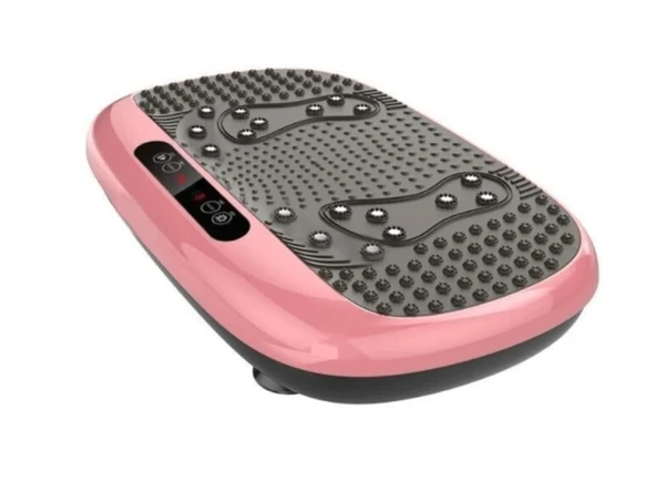 VİBRATİON PLATE EGZERSİZ VE TİTREŞİMLİ BASEN KARIN KOL BACAK SPOR ALETİ - PEMBE - 2