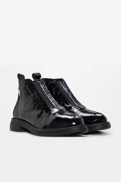 Hakiki Deri  Kadın Klasik Bot 238SZA116 - Resim 11