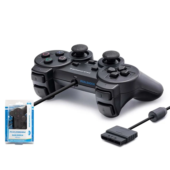 HADRON HD-303 OYUN KOLU GAMEPAD KABLOLU PS2 TİTREŞİMLİ