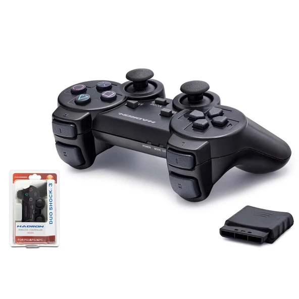 HADRON HD-305 OYUN KOLU GAMEPAD KABLOSUZ PC PS2 PS3 BULETOOTH TİTREŞİMLİ