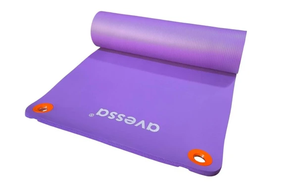 Avessa Hnbr-30 Delikli Nbr Yoga Matı Mor ürün görseli