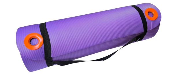 Avessa Hnbr-30 Delikli Nbr Yoga Matı Mor - Resim 2