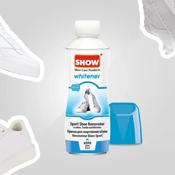 Show Likit Spor Beyaz Ayakkabı Boyası 75gr Beyaz 1 Adet ürün görseli