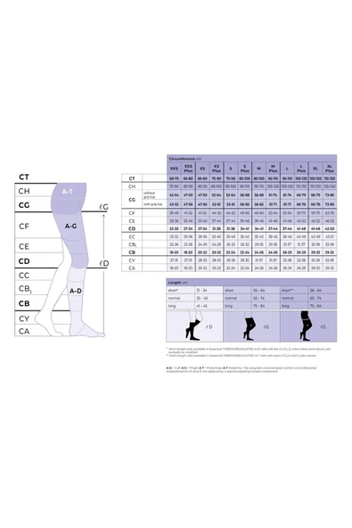 SİGVARİS Thermoregulating Premium Seri (COTTON)/diz Altı /orta Basınç / A.burun /ten - 7