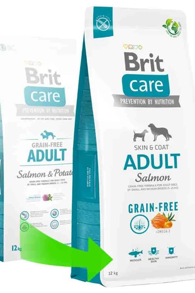 Care Tahılsız Somonlu Yetişkin Köpek Maması 12kg ürün görseli 1