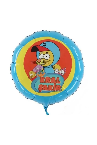 Kral Şakir Action Folyo Balon 18'' (46cm) D.ü 6tl - 1