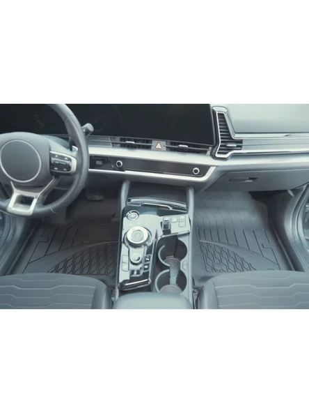 Kia Sportage 2022+ Uyumlu Sahler 4.5D Premium Paspas ve Liner 3D Bagaj Havuzu (Cool-Elegance Paket) - Resim 5
