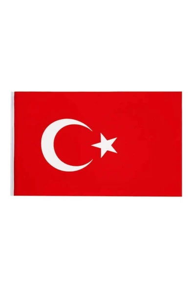 Ipli Orta Boy 40'lı Kağıt Türk Bayrağı 8 cm * 13 cm - Resim 2