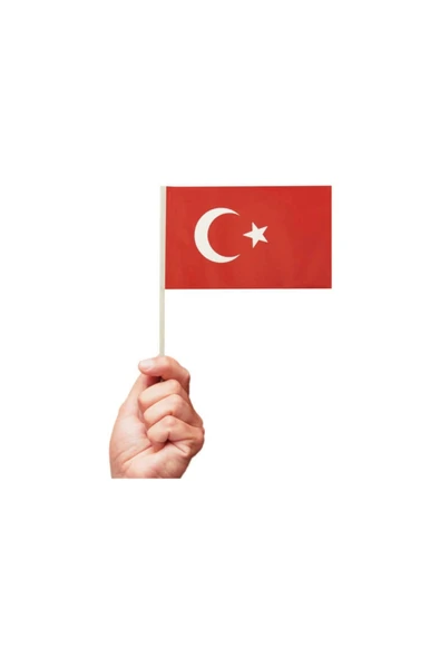 Ay Yıldız Normal Çıtalı Bayrak 5 Adet ürün görseli